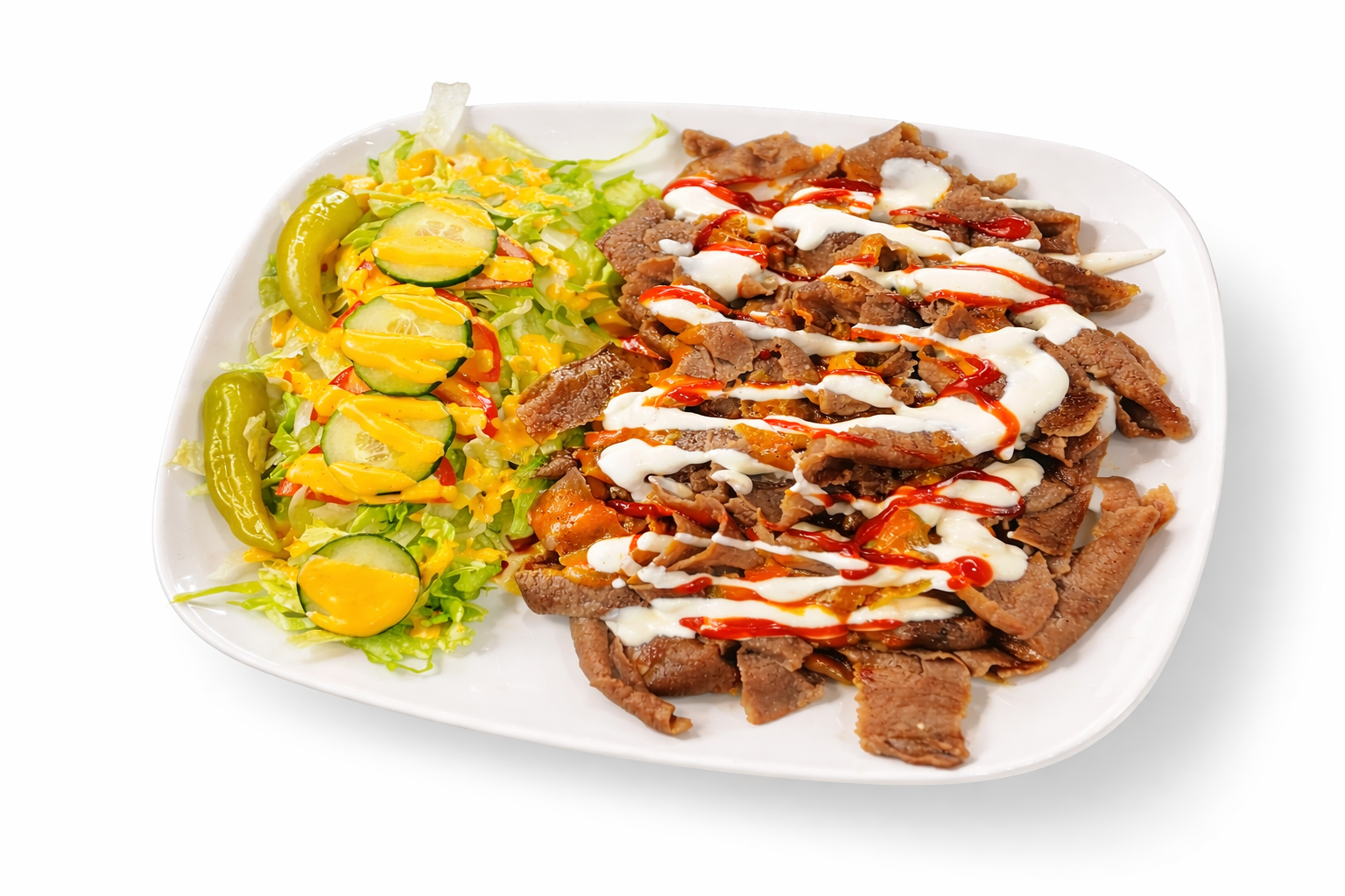 Kebab Salaatilla